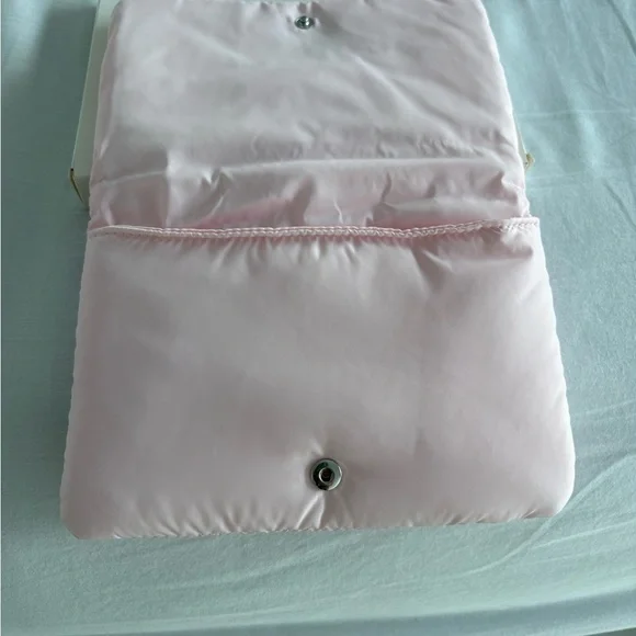 Dior Soft Pink Satin Clutch - Picture 2 of 3